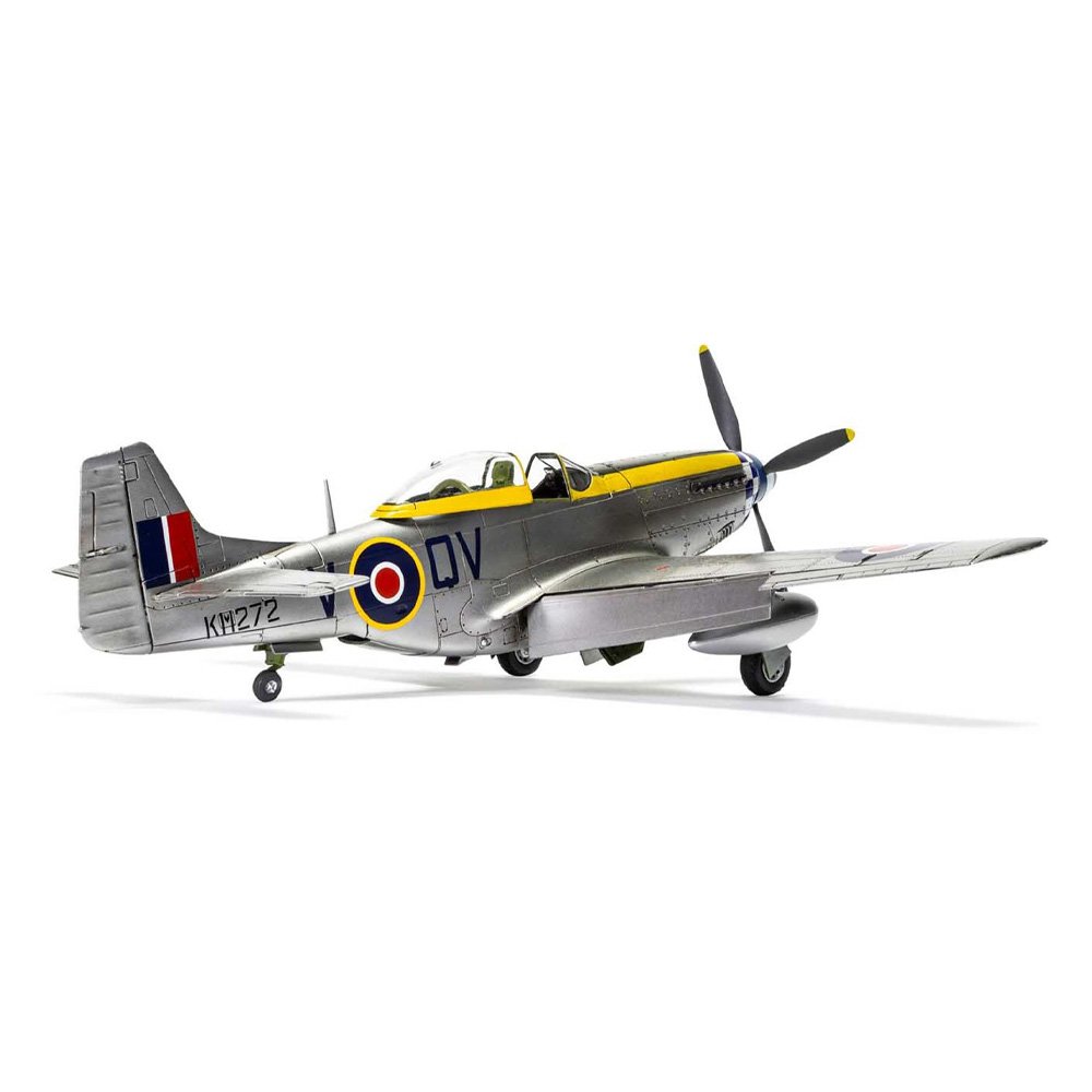 AIRFIX NORTH AMERICAN MUSTANG MK.IV/P-51K MUSTANG WITH AUS.DECALS, 1:48 Scale Model Kit
