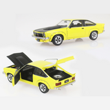 Yellow Holden A9X Torana 308, 1:24 Scale Diecast Car