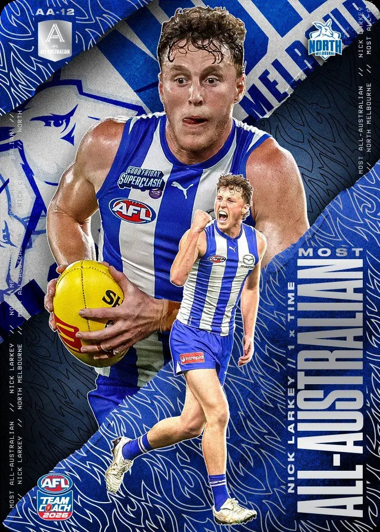 Nick Larkey, All-Australian Silver, 2026 Teamcoach AFL