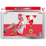 2023 Teamcoach AFLW - Best & Fairest Cards - Cards BF-01 to BF-18 - Pick Your Card