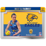 2023 Teamcoach AFLW - Best & Fairest Cards - Cards BF-01 to BF-18 - Pick Your Card