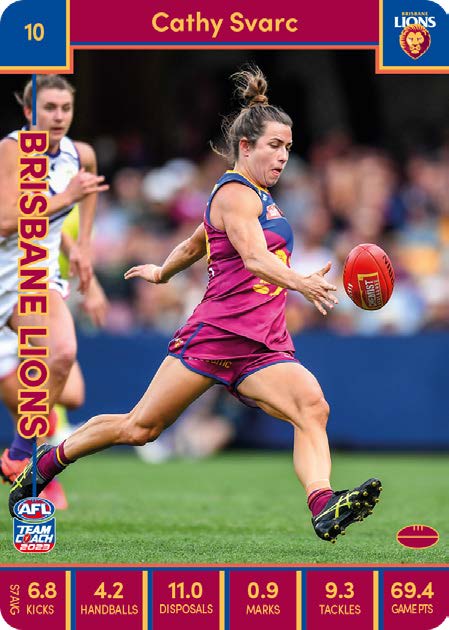 2023 Teamcoach AFLW Common Cards -  Cards 1 to 90 - Pick Your Card
