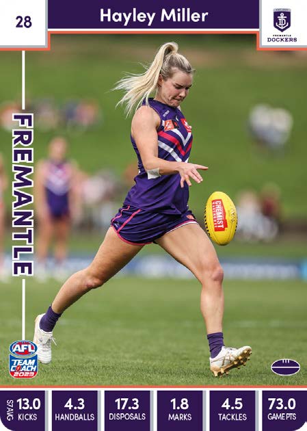2023 Teamcoach AFLW, 90 card Base Set