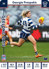 2023 Teamcoach AFLW Common Cards -  Cards 1 to 90 - Pick Your Card