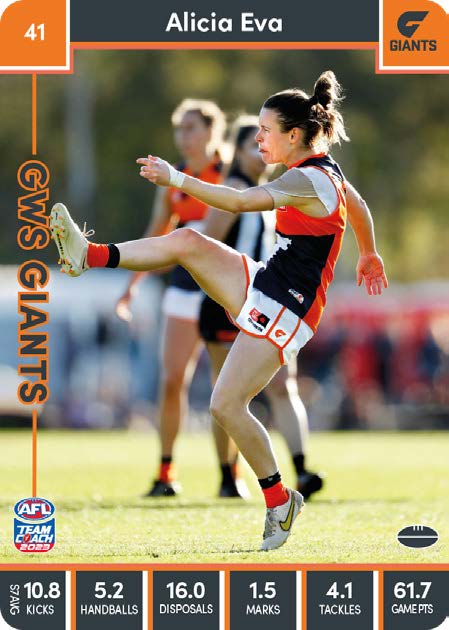 2023 Teamcoach AFLW, 90 card Base Set