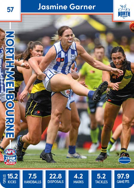 2023 Teamcoach AFLW Common Cards -  Cards 1 to 90 - Pick Your Card
