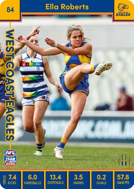 2023 Teamcoach AFLW, 90 card Base Set