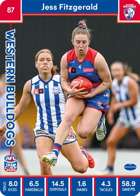 2023 Teamcoach AFLW Common Cards -  Cards 1 to 90 - Pick Your Card