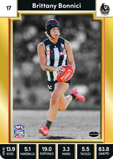2023 Teamcoach AFLW GOLD Parallel Cards -  Cards 1 to 90 - Pick Your Card