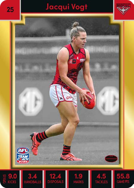 2023 Teamcoach AFLW GOLD Parallel Cards -  Cards 1 to 90 - Pick Your Card