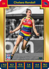 2023 Teamcoach AFLW GOLD Parallel Cards -  Cards 1 to 90 - Pick Your Card