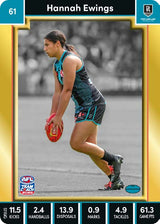 2023 Teamcoach AFLW GOLD Parallel Cards -  Cards 1 to 90 - Pick Your Card