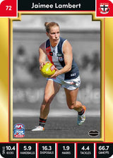 2023 Teamcoach AFLW GOLD Parallel Cards -  Cards 1 to 90 - Pick Your Card