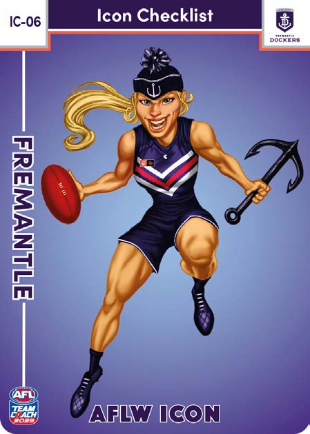 2023 Teamcoach AFLW - Icon Checklist Cards - Cards IC-01 to IC-18 - Pick Your Card