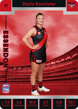 2023 Teamcoach AFLW Silver Parallel Cards -  Cards 1 to 90 - Pick Your Card