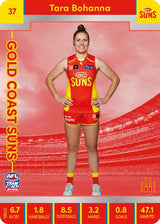 2023 Teamcoach AFLW Silver Parallel Cards -  Cards 1 to 90 - Pick Your Card