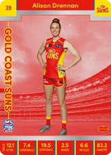 2023 Teamcoach AFLW Silver Parallel Cards -  Cards 1 to 90 - Pick Your Card