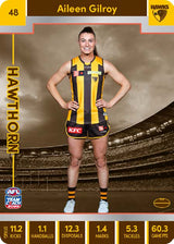 2023 Teamcoach AFLW Silver Parallel Cards -  Cards 1 to 90 - Pick Your Card