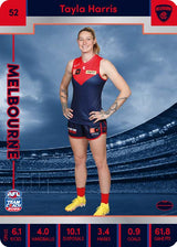 2023 Teamcoach AFLW Silver Parallel Cards -  Cards 1 to 90 - Pick Your Card