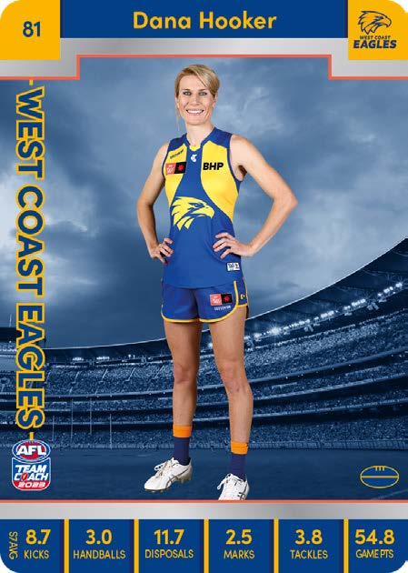 2023 Teamcoach AFLW Silver Parallel Cards -  Cards 1 to 90 - Pick Your Card