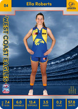 2023 Teamcoach AFLW Silver Parallel Cards -  Cards 1 to 90 - Pick Your Card