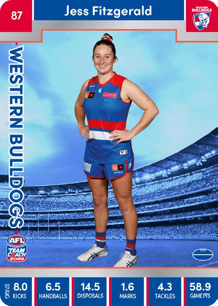 2023 Teamcoach AFLW Silver Parallel Cards -  Cards 1 to 90 - Pick Your Card