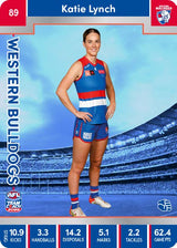 2023 Teamcoach AFLW Silver Parallel Cards -  Cards 1 to 90 - Pick Your Card