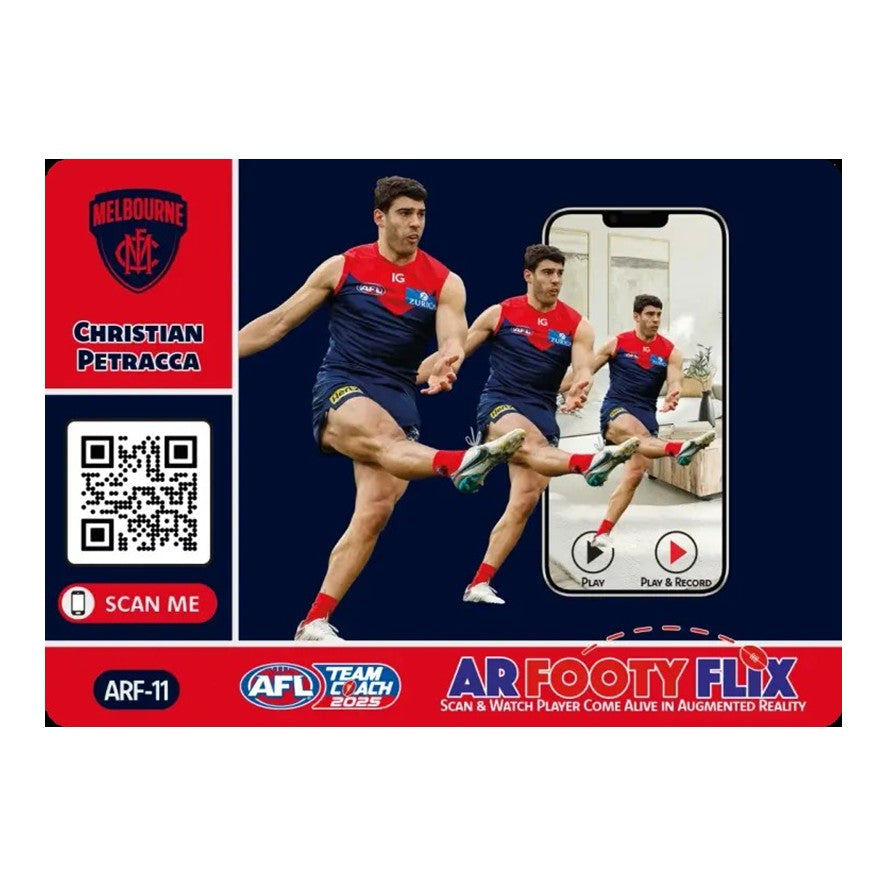 2025 Teamcoach AFL, AR Footy Flix Cards - Cards ARF-01 to ARF-18 - Pick Your Card