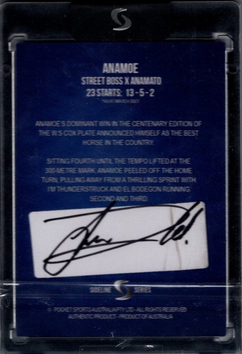 ANAMOE x James McDonald, Signature Black Edition, Sideline Series