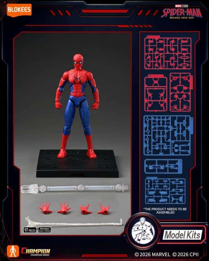 Spider-Man: Brand New Day – Champion Class 13 Spider-Man Model Kit