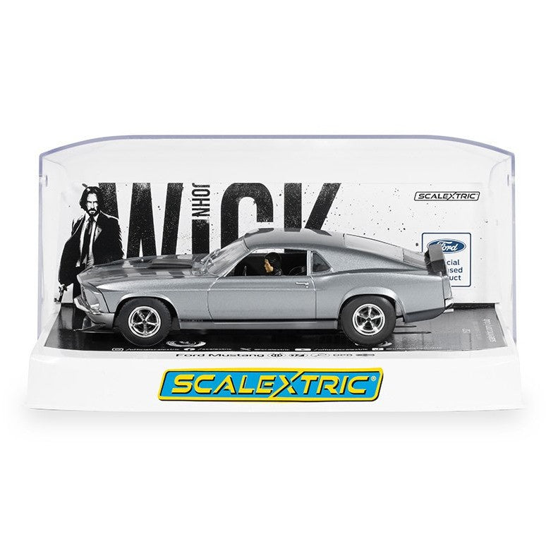 SCALEXTRIC JOHN WICK FORD MUSTANG BOSS 429 Slot Car
