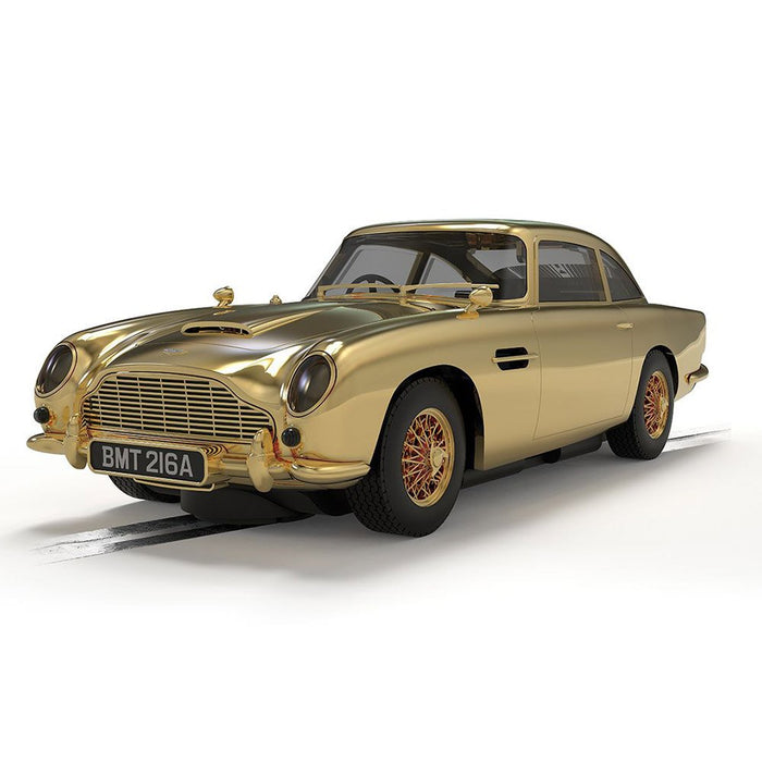 SCALEXTRIC JAMES BOND ASTON MARTIN DB5 - GOLDFINGER - 60TH ANNIVERSARY GOLD EDITION Slot Car