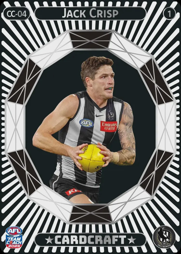Jack Crisp, CC-04-1, Card Craft, 2025 Teamcoach AFL