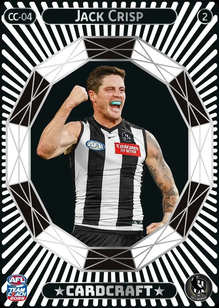 Jack Crisp, CC-04-2, Card Craft, 2025 Teamcoach AFL