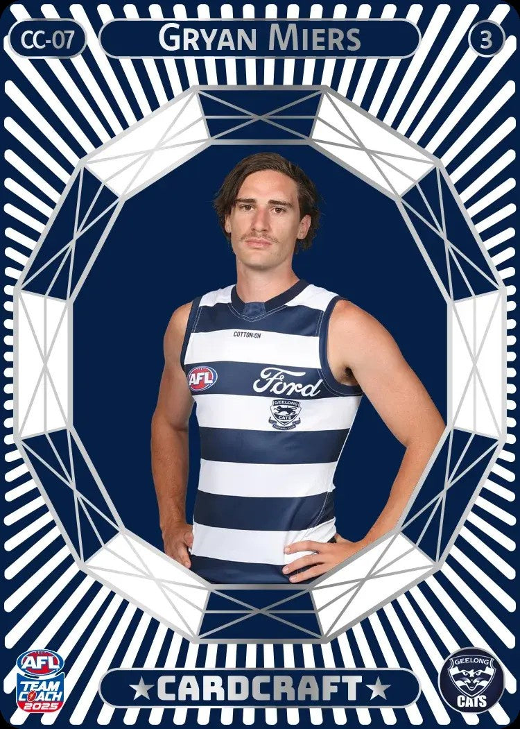 Gryan Miers, CC-07-3, Card Craft, 2025 Teamcoach AFL