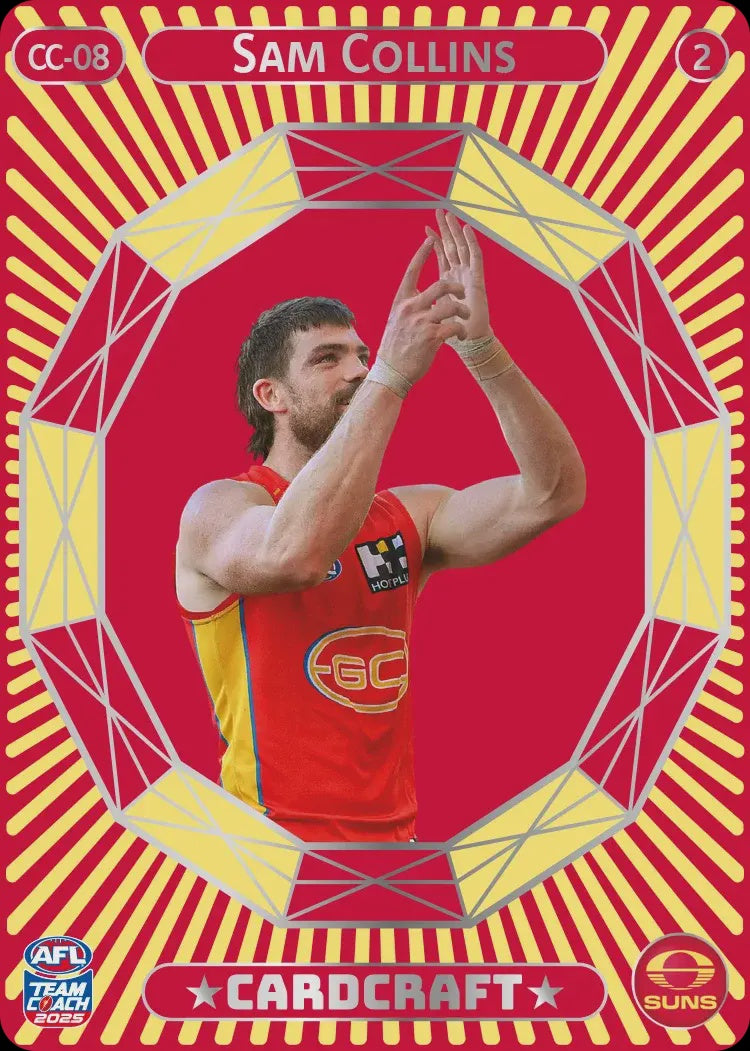 Sam Collins, CC-08-2, Card Craft, 2025 Teamcoach AFL