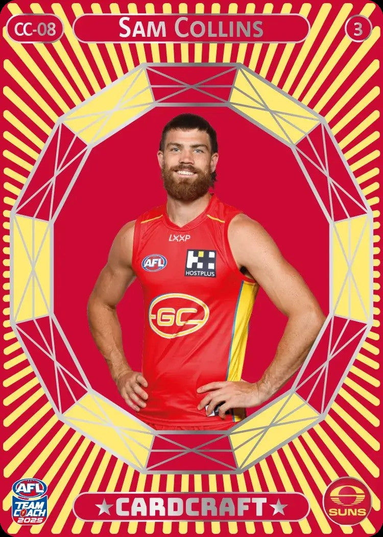 Sam Collins, CC-08-3, Card Craft, 2025 Teamcoach AFL