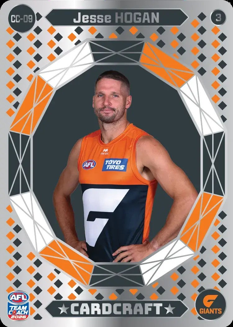 Jesse Hogan, CC-09-3, Card Craft, 2026 Teamcoach AFL