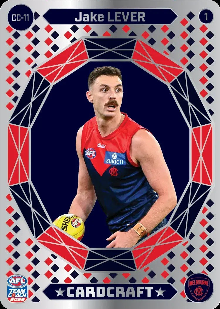 Jake Lever, CC-11-1, Card Craft, 2026 Teamcoach AFL