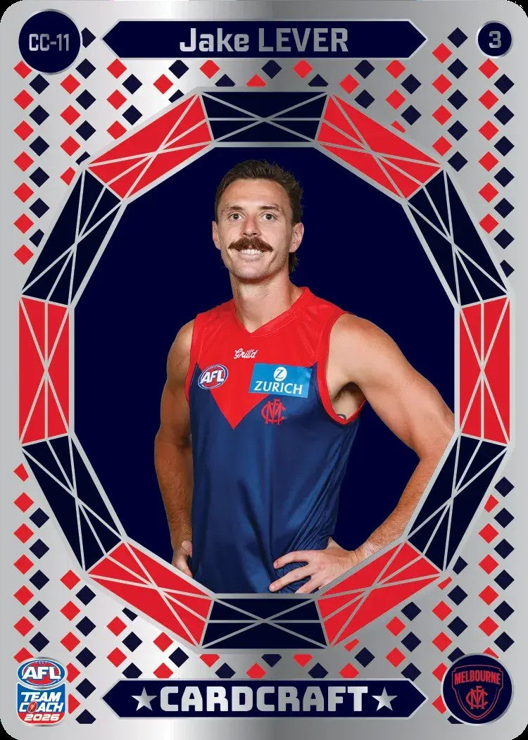 Jake Lever, CC-11-3, Card Craft, 2026 Teamcoach AFL