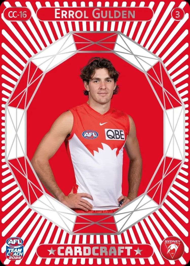 Errol Gulden, CC-16-3, Card Craft, 2025 Teamcoach AFL