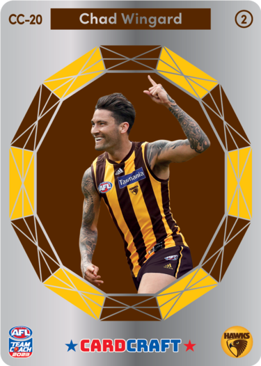 Chad Wingard, GOLD Card Craft, 2023 Teamcoach AFL