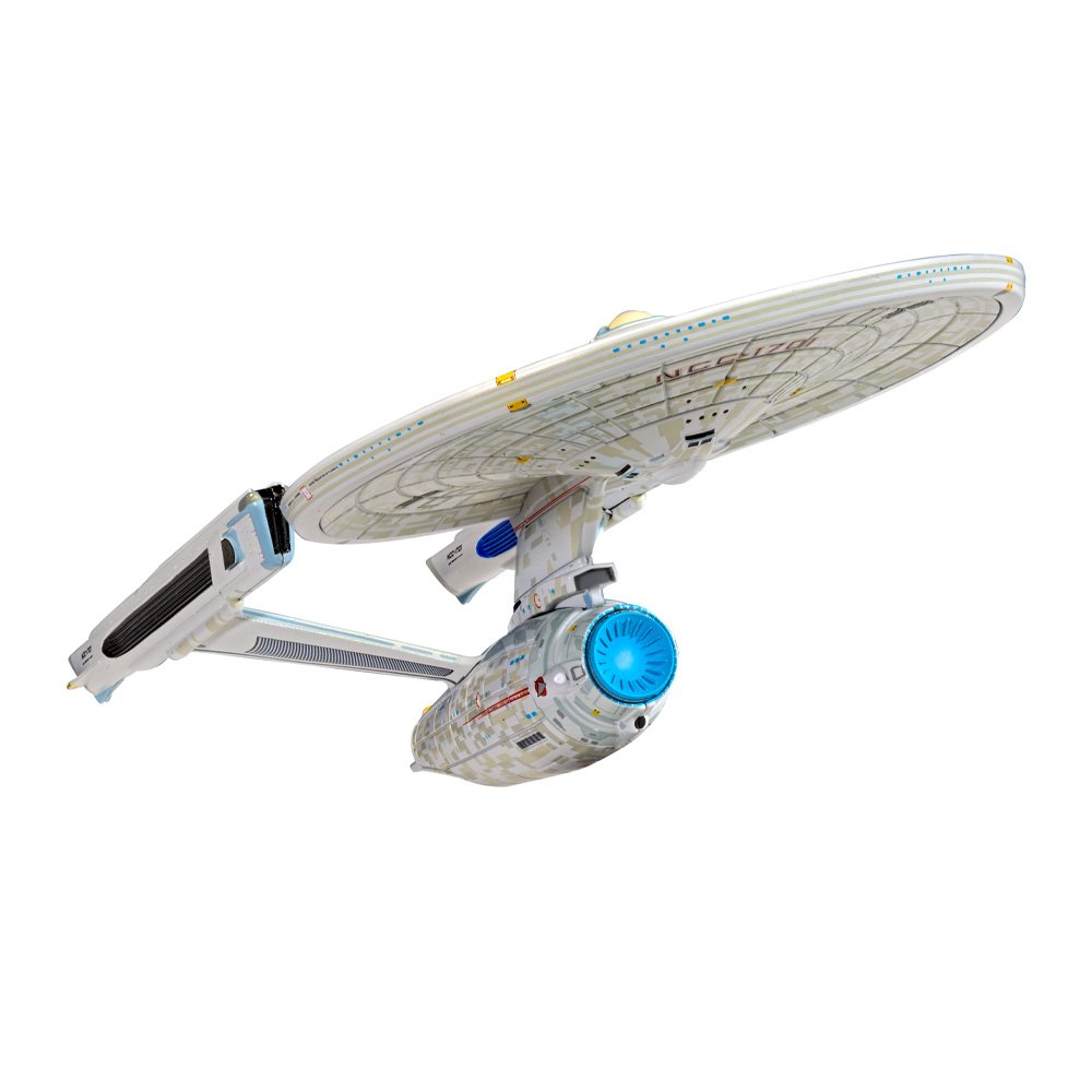 CORGI STAR TREK - U.S.S. ENTERPRISE NCC-1701 (THE WRATH OF KHAN) - Diecast Model with Stand
