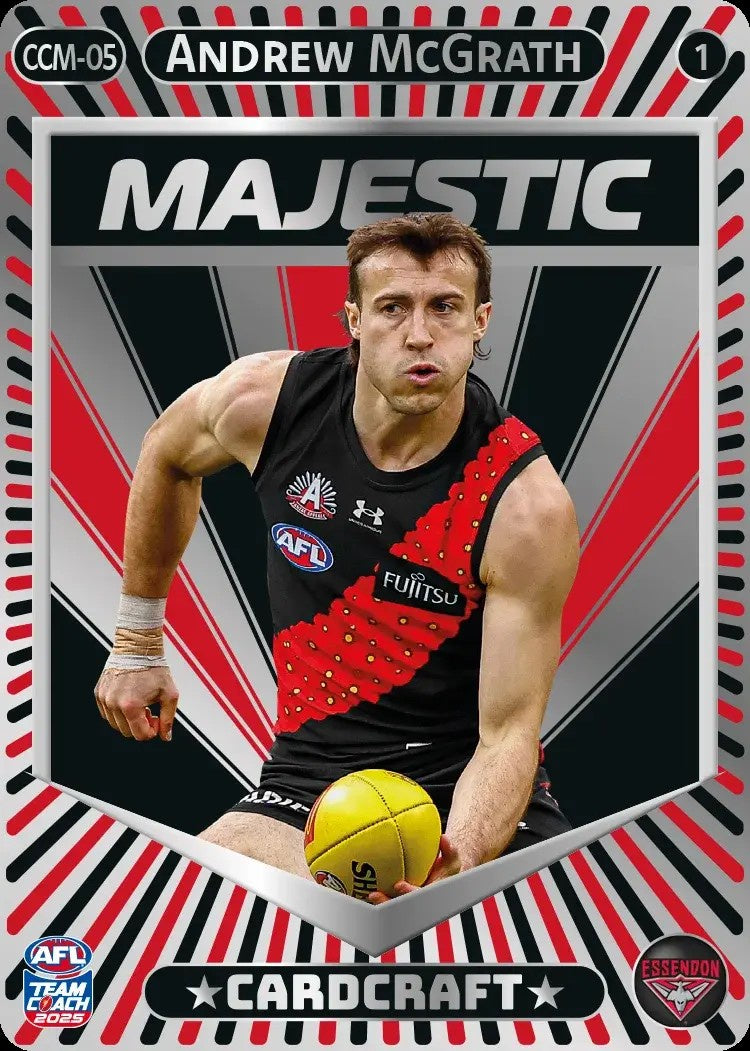 Andrew McGrath, CCM-05-1, Majestic Card Craft, 2025 Teamcoach AFL