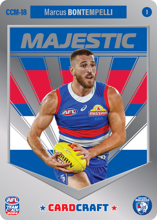 Marcus Bontempelli, CCM-18-1, Majestic Card Craft, 2024 Teamcoach AFL