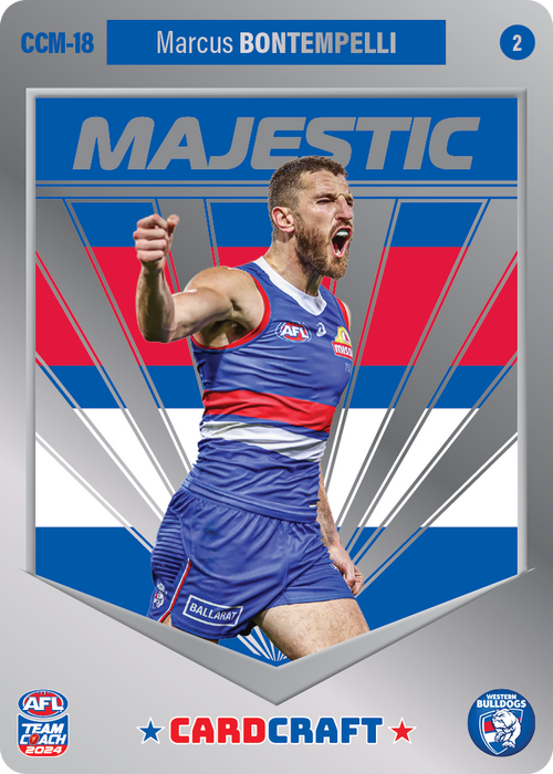 Marcus Bontempelli, CCM-18-2, Majestic Card Craft, 2024 Teamcoach AFL