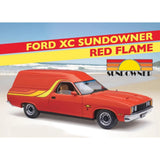 Classic Carlectables Ford XC Sundowner Red Flame, 1:18 Scale Diecast Model Car