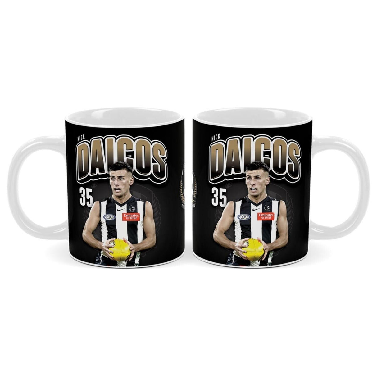 Collingwood Magpies Nick Daicos Coffee Mug