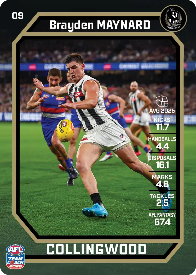 2026 Teamcoach AFL Common Cards - Cards 1 to 100 - Pick Your Card