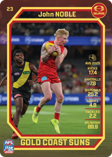 2026 Teamcoach AFL Common Cards - Cards 1 to 100 - Pick Your Card